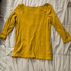 Loft Mustard Tee (Sm)
